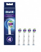 Орал-Би (Oral-B) насадки для электрических зубных щеток, насадка 3d white EB18PRB отбеливающие 4шт, Проктер энд Гэмбл