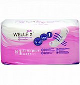 Прокладки урологические Веллфикс (Wellfix) Леди Экстра+ (5 капель) 16 шт, Ontex